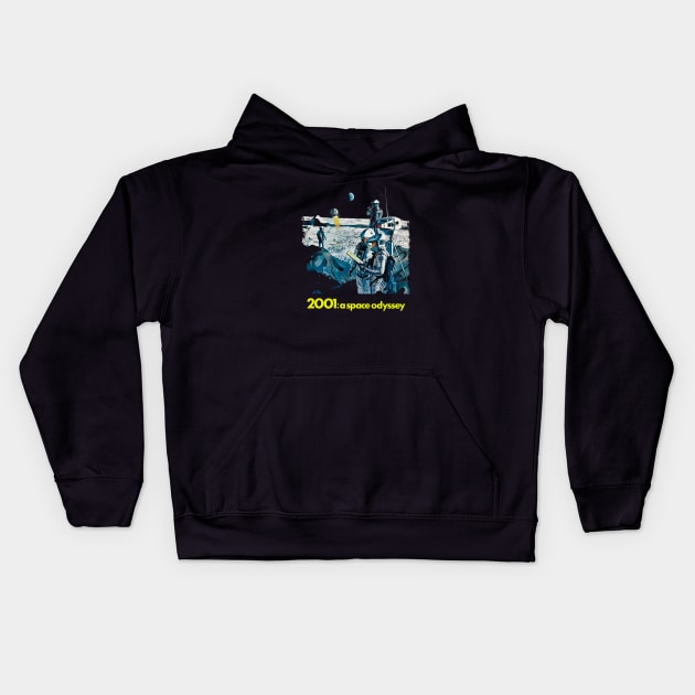 2001: A Space Odyssey Kids Hoodie by parashop